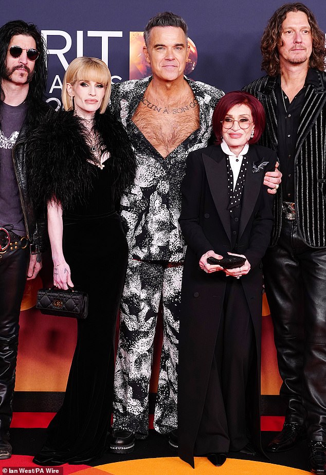 The awards will be closed out by an all-star rock tribute performance which will be led by Robbie Williams, who was asked to be a part of the show personally by Ozzy's wife Sharon as a long-standing fan of the music, and friend of the Osbourne family