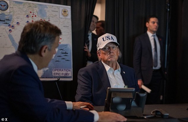 The White House released photos of Trump monitoring US strikes on Iran from Mar-a-Lago