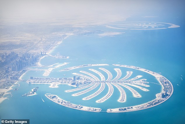 Iranian missiles struck Dubai's The Palm, an artificial archipelago filled with luxury resorts