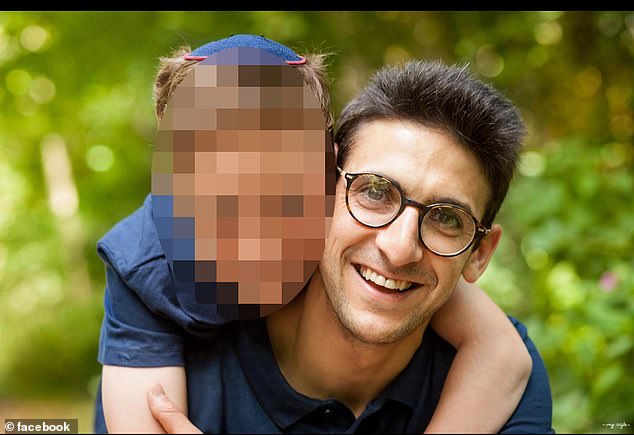 Yoni Finlay, 39, was struck in the chest by the same 'stray' police bullet which went on to hit Adrian Daulby as they desperately tried to barricade the synagogue, but he survived