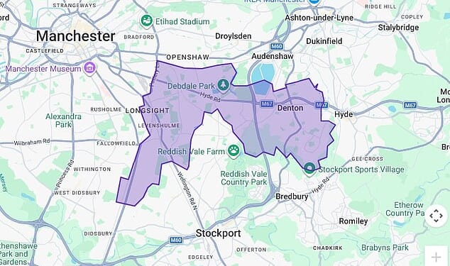 The Gorton & Denton constituency at the heart of the by-election battle encapsulates many concerns about the wider divides in Britain