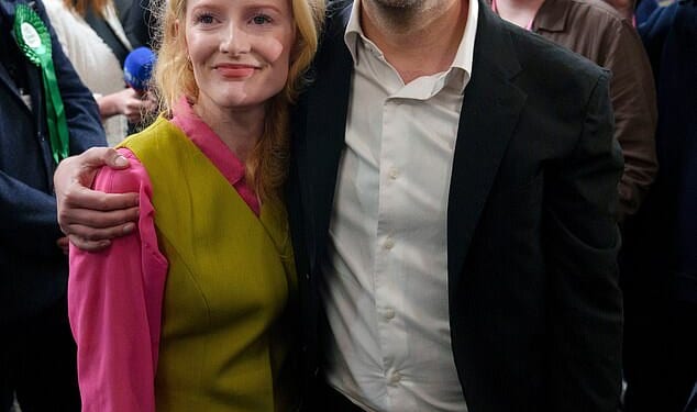 Hannah Spencer celebrates with Green Party leader Zack Polanski. Her victory is an indicator that the populist Left and Right are calling the shots now, writes Andrew Neil