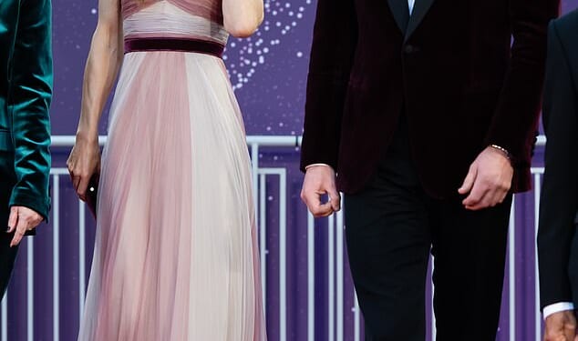 For a brief moment at Monday night¿s Baftas, we saw the return of the Prince William we knew and loved, handsome in a velvet tuxedo beside a resplendent Kate