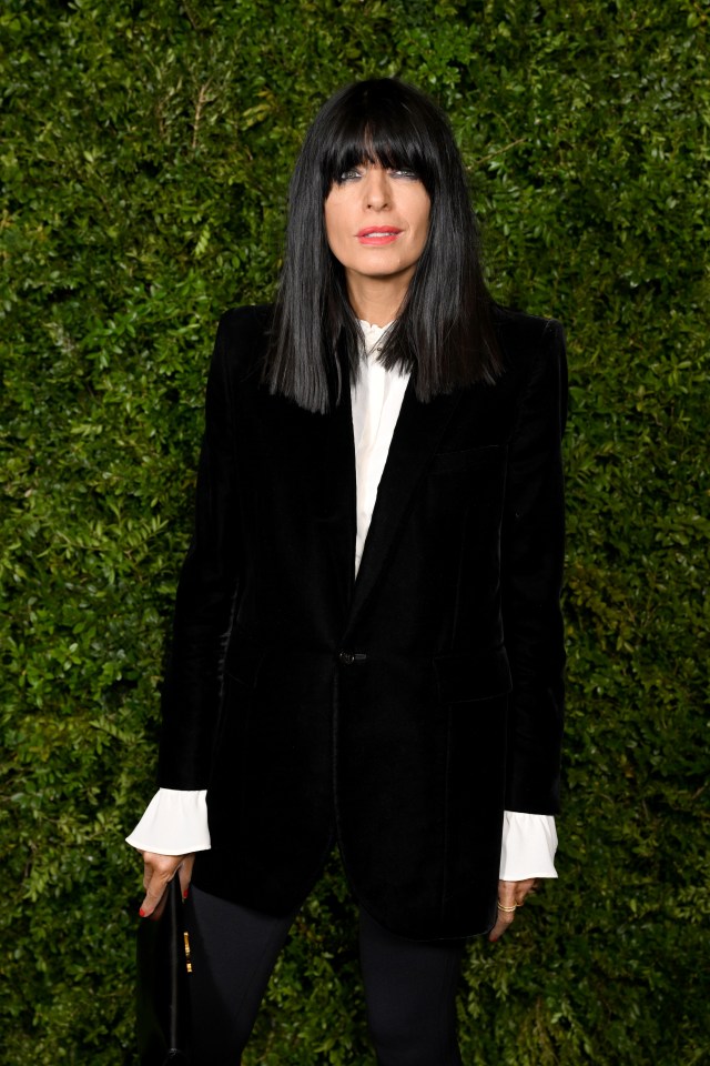 Claudia Winkleman attends the Charles Finch & Chanel 2026 pre-BAFTA Party.