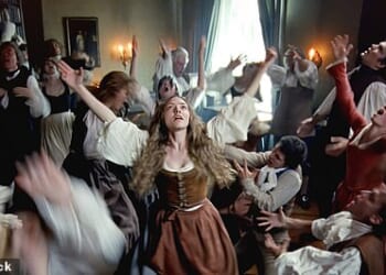 The Testament of Ann Lee follows the Lancastrian leader of the 'Shaking Quakers', until she is carted off for witchcraft