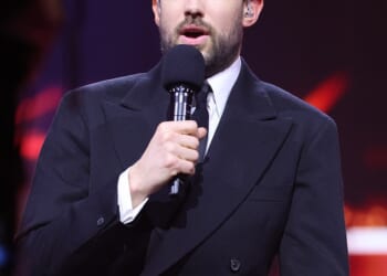 Jack Whitehall has been criticised for 'punching down at Manchester' during this year's BRIT Awards as he viewers hit out at his 'painful posh boy schtick'