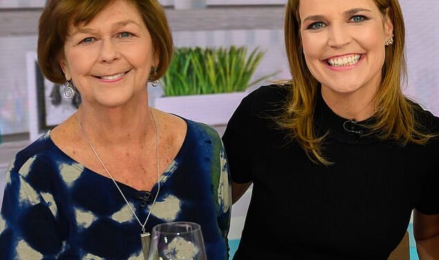 Savannah Guthrie is seen with her mother Nancy Guthrie. Nancy was reported missing in Tucson, Arizona, at noon on Sunday by her family. She hadn't been seen since the night of January 31