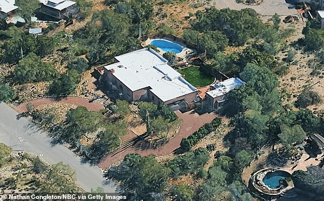 Authorities investigating the disappearance of Guthrie's mother Nancy discovered blood inside her $1 million Arizona home (pictured), sources say