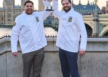 Two brothers, Aman and Gavin Dhesi, who run The Scrap Box in York, scooped The National Fish & Chip Awards 2026 Takeaway of the Year at the Park Plaza Westminster Bridge in London