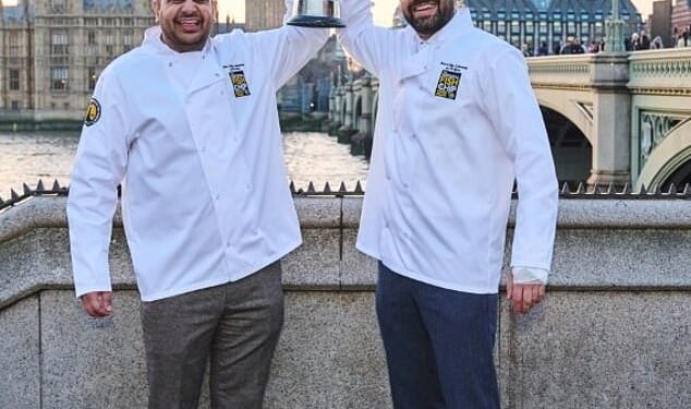 Two brothers, Aman and Gavin Dhesi, who run The Scrap Box in York, scooped The National Fish & Chip Awards 2026 Takeaway of the Year at the Park Plaza Westminster Bridge in London