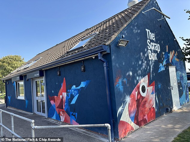 The Scrap Box in York was transformed from an old public toilet after a six month renovation
