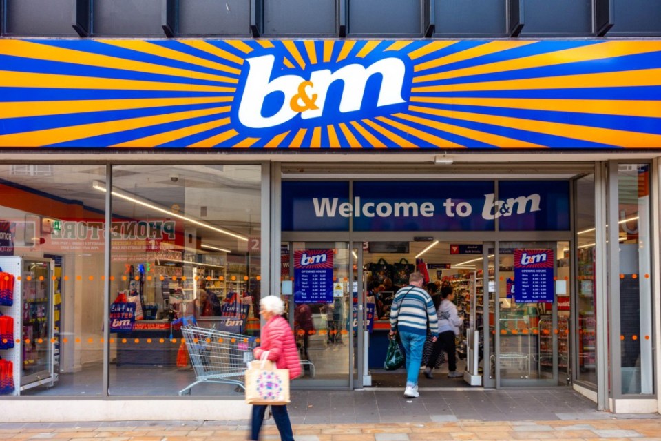 The B&M store on Dudley Street in Wolverhampton, UK.