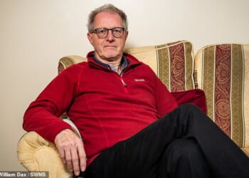 Left in despair: Rod Peers (pictured), who has recently retired from his job at the DWP, wants to withdraw £40,000 from his pension to afford a new home