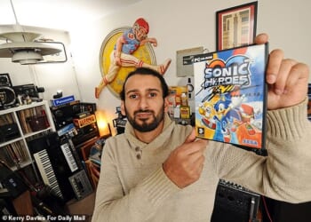 Collector who bought rare games consoles for £10,000 raided by police after Sonic the Hedgehog maker Sega launched undercover sting