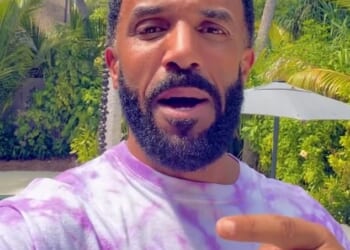 Craig David's attempt to save a flying fish ended in disaster. The rapper, 44, is holidaying in the Maldives and uploaded a clip of himself trying to rescue the blue fish - but it went wrong