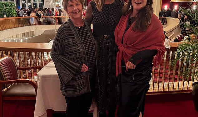 Nancy Guthrie, 84, was last seen Saturday night after enjoying a dinner with her daughter, Annie (right). They are pictured here with Nancy's other daughter, Today Show host Savannah Guthrie