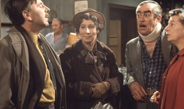 EastEnders actress Elizabeth Kelly (Pictured centre in 1960) has died at the age of 104 after a 40-year television career