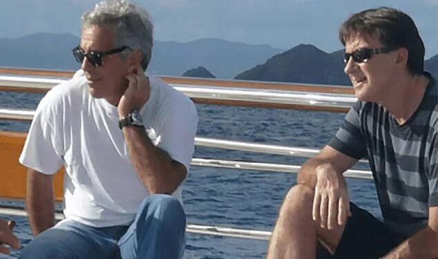 Jeffrey Epstein asked for special permission to meet a British education minister ¿ believed to be Peter Mandelson ¿ just weeks after the US financier had been released from jail for abusing underage girls. Undated picture shows Epstein and Mandelson on a yacht