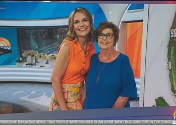 Today host Savannah Guthrie with her 84-year-old mother Nancy, who went missing from her Arizona home on Saturday night. The disappearance was the top story on Monday's show