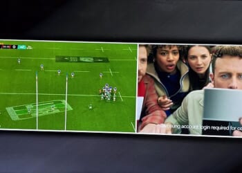 ITV broadcast an advert during the Six Nations opener between France and Ireland