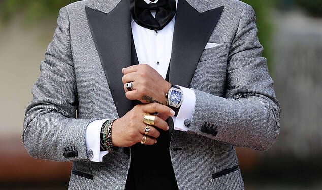 Hollywood fashion designer Catalin Botezatu, 59, had his £2million watch stolen in Mayfair last week