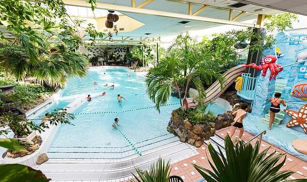 Across the Netherlands and Germany in particular, Center Parcs resorts are larger, newer and more plentiful. Pictured: pool at Center Parcs Limburgse Peel, Netherlands