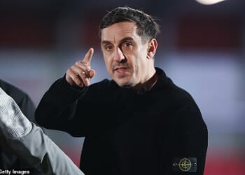 Gary Neville is believed to be angry with influencers posing in front of his Manchester house