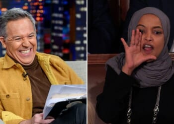 Greg Gutfeld called out the behavior of Rep. Ilhan Omar after her State of the Union outbursts.