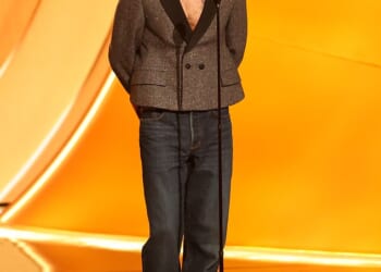 HarryStyle  is pictured at the 68th GRAMMY Awards held at the Crypto.com Arena on February 1 in LA