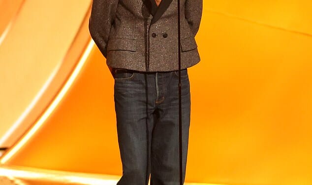 HarryStyle  is pictured at the 68th GRAMMY Awards held at the Crypto.com Arena on February 1 in LA