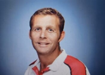 Tom Johnson died after taking a cold plunge into the sea only to get into serious difficulties within seconds due to huge swells caused by high winds