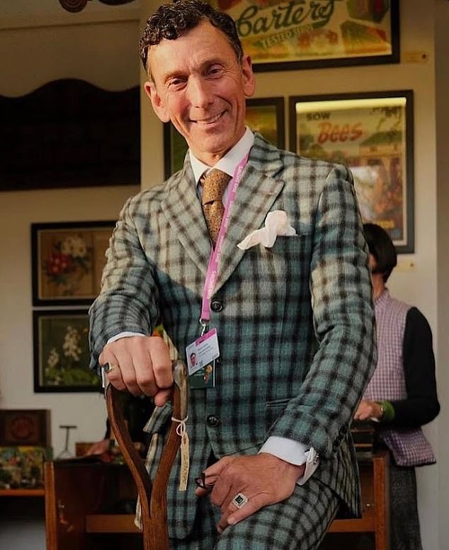 Antiques dealer Matthew Upham, 63, also died in the sea on Christmas Day off the coast of Budleigh Salterton in Devon