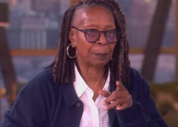 Whoopi Goldberg went quiet after quizzing a journalist over Trump's appeal to the markets
