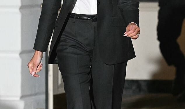 Melania Trump seems to march to the beat of her own drum as First Lady - and it is something that appears to apply to her wardrobe too