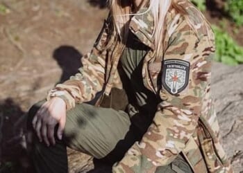 Viktoriia Honcharuk, 25, gave up her six-figure salary on Wall Street to go and fight in Ukraine