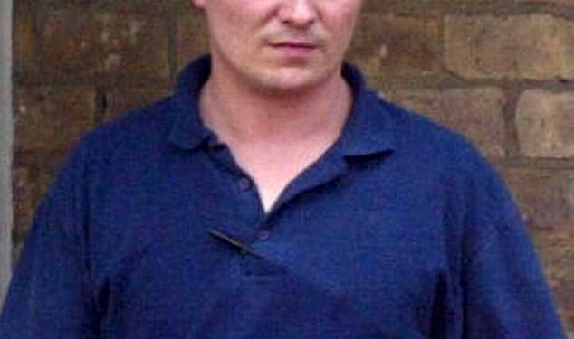 School caretaker Ian Huntley (pictured in August 2002) was jailed for life in December 2003 after murdering ten-year-olds Holly Wells and Jessica Chapman in Soham, Cambridgeshire
