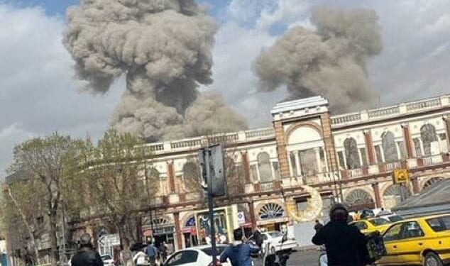 Israel is currently striking Iran's capital, Tehran