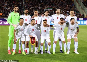 Iran has reportedly threatened to pull out of this summer's World Cup after US and Israeli airstrikes killed the country's Supreme Leader, Ayatollah Ali Khamenei (Pictured: Iran's national soccer team in March 2025)