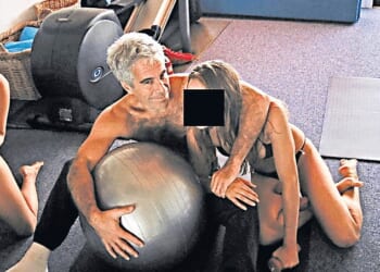 Jeffrey Epstein ordered the burial of two 'foreign girls' near his ranch after they were strangled to death during 'rough, fetish sex', a person claiming to be a former worker has alleged