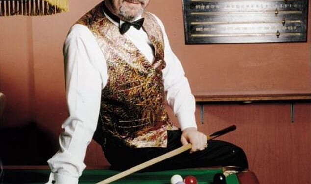 Snooker legend John Virgo won the UK Championship in 1979. He is pictured in 1994