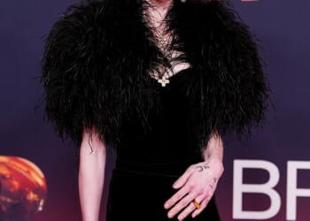 Kelly Osbourne broke cover on Saturday as she stepped out with her mum Sharon ahead of Ozzy's posthumous Lifetime Achievement Award honour