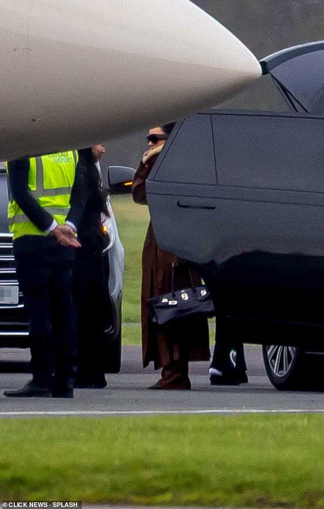 It comes after the pair were seen checking into Estelle Manor on Saturday as they were pictured for the first time since it was claimed they're enjoying a 'secret romance'