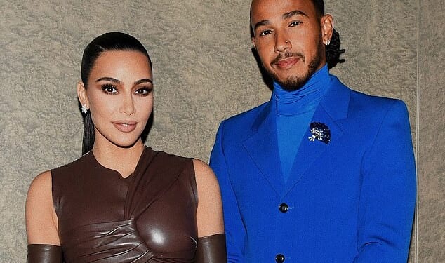 Lewis Hamiltonand Kim Kardashianare enjoying a secret romance according to reports (pictured together in 2021)