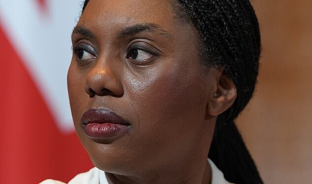 Conservative leader Kemi Badenoch said Labour had created the 'monster' of 'Muslim community bloc' voting which she claimed bit back at them in Gorton and Denton