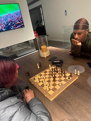 Since settling down, Rashford has welcomed friends and family