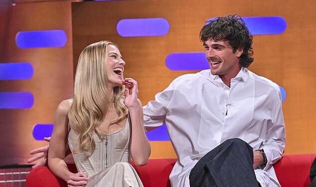 Margot Robbie and Jacob Elordi have done little to dampen fans' claims about their sizzling chemistry, with the pair set to appear on The Graham Norton Show this week