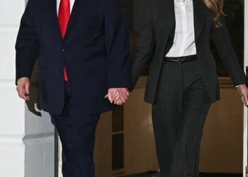 Melania Trump shuns fashion critics as she reveals State of the Union power suit