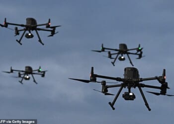 Drones with cameras can provide vital information for enemies of the UK state