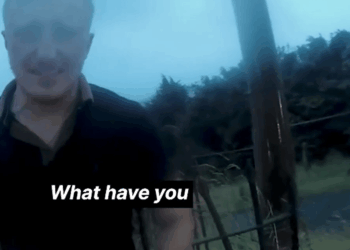 Moment sobbing driver hands cops beer bottle he was chugging after killing girl, 17, in crash while on cocktail of drugs