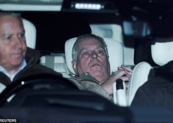 The scenes of Andrew's arrest and release - captured, hollow-eyed and mouth agape in the flash of a Reuters photographer¿s lens - were seen around the world